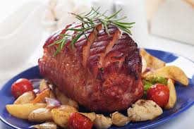 Jambon Cuit Au Four Nappe D Une Sauce A La Cassonade Et Au Bourbon Recette Alimentation Carotte Et Panais Recette Chocolat Chaud