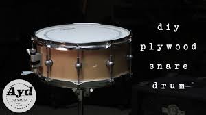 But, if i were in your position, i would: Diy Plywood Snare Drum 6 X 14 Baltic Birch Woodworking Bent Lamination Youtube