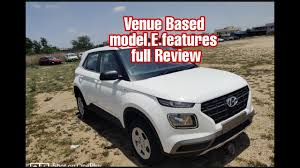 Hyundai venue is a 5 seater suv available in a price range of rs. Hyundai Venue Sx Dual Tone Full Review Denim Blue With White Roof Youtube