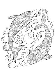 These dolphin coloring pages printable are very popular with kids of all ages. Dolphins Coloring Pages 100 Pictures Free Printable