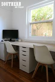 Guest bedroom home office bedroom office combo spare room office bedroom workspace ikea home office home office space home office design home bedroom office setup. Southern In Law Spare Bedroom To Home Office Makeover On A Budget Room Reveal With Before And After Photos