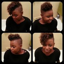 Pin By Tiyacca Simms Jones On Shaved Sides Braids Twists Braids With Shaved Sides Shaved Side Hairstyles Short Natural Hair Styles