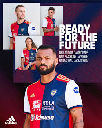 Submitted 2 months ago by marcusrashford97. Cagliari Calcio Ready For The Future Home Kit 2020 21 Firmato Adidas Football Https Bit Ly 2jnk15y Forzacasteddu Readyforsport Adidasfootball Facebook