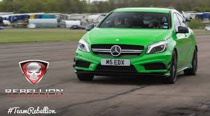 Mercedes A45 Amg Au Vert Poison De Rebellion Automotive