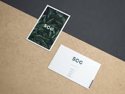 The biggest source of free business card mockups! Two Business Cards Mockup Free Download Hd Quality