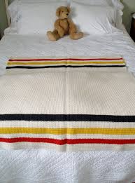 Because guys, it's baby season. Crochet Hudson Bay Blanket Hudson Bay Blanket Blanket Pattern Blanket