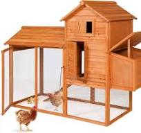 Amazon.com: Gallinero de madera para patio de 80 pulgadas de ...