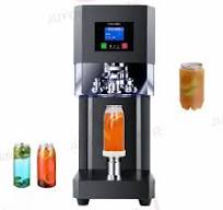 Soda Can Bottle Sealing Machine Automatic Can Capping Machine Beer Can  Sealer Machine