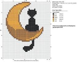 Summer cross stitch pattern, counted cross stitch patterns, flamingo cross stitch patterns, cross stitch dementedstitchers 5 out of 5 stars (365) $ 3.50. Free Black Cat On The Moon Cross Stitch Pattern By Carand88 On Deviantart Cats Cross Stitch Halloween Cross Stitch Patterns Pagan Cross Stitch Cross Stitch