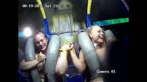 Girls go for free!! Slingshot ride - Sunny Beach, Bulgaria - YouTube