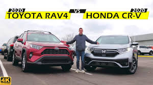 Over the years, both vehicles have adapted to an evolving market including adding options for hybrid powertrains and incorporating. Best Family Cuv 2020 Honda Cr V Vs 2020 Toyota Rav4 Comparison Youtube
