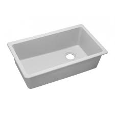 e granite single bowl undermount sink