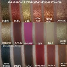 Huda Beauty Textured Shadows Palette Rose Gold Edition Review And Swatches Our Beauty Cult