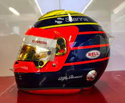 Leclerc is currently competing in his second formula 1 season. Charles Leclerc On Twitter Special Race Special Helmet I Will Be Using The Helmet Design Of My Father With An Added Tribute On The Top And In The Back Of Jules