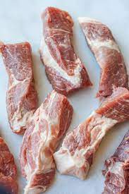 Simply seasoned ribs are boiled, then oven baked in the barbeque sauce of. What Are Boneless Country Style Pork Ribs And Why Don T They Have Bones Kitchn