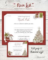 Have fun and be productive! Santa S Nice List Certificate Let S Diy It All With Kritsyn Merkley