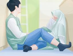  IsÊá´á´Éªá´ Cá´Êá´á´á´É´ Cá´á´á´Êá´ PÉªá´á´á´Êá´ Kartun Hijab Pasangan Animasi Gambar Pengantin