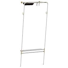 Using some pipe, a few kee klamp fittings, and a basket from. Umage Lean On Me Clothes Rack 5251