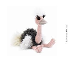 Jellycat Orla Ostrich Stuffed Animal Toy 25 Gift Kids Bichinhos Fofos Bicho De Pelucia Bonecas