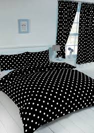 Eps 10 black and white polka dot seamless pattern background, isolated on white. Super King Size Bed Polka Dot Black White Duvet Quilt Cover Bedding Set By My Home Modern Spot Dot Design Buy Online In Antigua And Barbuda At Antigua Desertcart Com Productid 48126212
