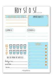 Organizador Diario Lovely Con Imagenes Planner Bullet Journal Organizadores De Tareas Planificador