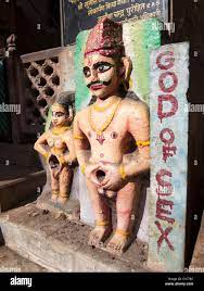 India, Rajasthan, Jodhpur, Brahmpuri, God of Sex, figures, lingam yoni  figures Stock Photo - Alamy