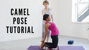 5 press the heels of your hands into the heels of your feet while draping the fingers over the soles. How To Do Camel Pose Ustrasana Yoga Backbends Youtube
