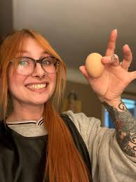 Chickens producing eggs in 3 days