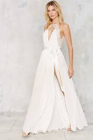 Nasty Gal Jump Maxi Sheer Skirt White In Natural Lyst