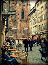 Strasbourg France Rue Merciere Noel C M Milesi Strasbourg France Paysage France Visite France