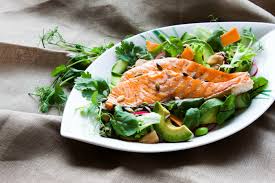 I've actually had this smoked salmon salad without any salmon, and it still tasted so delicious. Being Kind To Oneself Salmon Salad With Wasabi Dressing My Blue White Kitchen