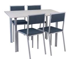 JGO COMEDOR NEVADA 1.20 X 4 SILLAS