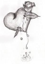Los Mejores Corazones Hechos A Lapiz Por Artistas Dibujos Dibujos Tristes Dibujos A Lapiz Faciles