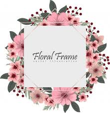 Free floral border templates including printable border paper and clip art versions. Greeting Card With Flowers Vector Flowers Flower Doodles Flower Border
