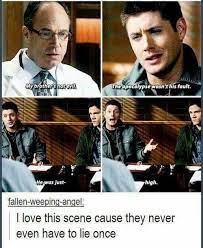 They Were Deemed Tips For The Loony Bin Just By Being Honest Oh Well Supernatural Supernatural Fandom Supernatural Memes