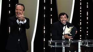 Confrence de presse pour le prix dinterprtation masculine la loi du march de vincent lindon abonneznous la chane du festival de cannes pour ne. L Acteur Italien Marcello Fonte Prix D Interpretation Masculine A Cannes Pour Dogman L Express
