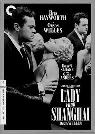 I'll just come out and say that, while the presentation has its obvious problems, i'm not entirely sure what to make of it. Criterion Cover Lady From Shanghai Film Noir Film Poster Design Rita Hayworth
