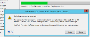Check spelling or type a new query. Ms Sql2012 Install Fails With Sql Cab Is Corrupt Installing Reporting Services Annoying Stuff I Figured Out Or Am Trying To