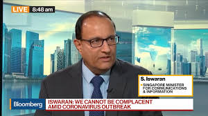 Singapore Minister Iswaran On Coronavirus Fake News Law 5g Bloomberg