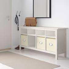 Hemnes Tavolo Consolle Mordente Bianco 157x40 Cm Ikea Svizzera