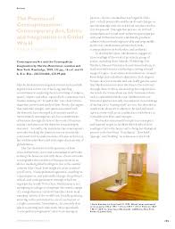 Pdf Review Of Marsha Meskimmon S The Promise Of Cosmopolitanism Contemporary Art Ethics And Imagination In A Global World Alpesh Kantilal Patel Academia Edu