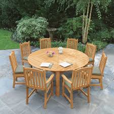 Teak Dining Tables Snowdon Extension Table Country Casual Round Patio Table Outdoor Dining Table Round Outdoor Table