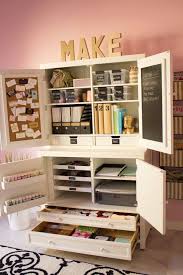Wishing your craft room looked like all the gorgeous ones you see on pinterest? Craft Armoire Home Ideas In 2020 Dream Craft Room Craft Room Organization Craft Room