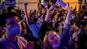 Were those Biden victory celebrations coronavirus superspreader events?  Health experts 'extremely concerned' they could be - MarketWatch