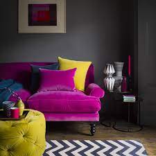 6 Velvet Sofas You Won T Be Able To Resist Velvet Sofa Living Room Colourful Living Room Sofa Colors