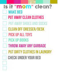 Grab your free printable cleaning checklists by clicking on the pictures below and print them out. The 14 Best Checklists To Clean Your Bedroom For Adults And Kids Stylishwomenoutfits Com Clean Bedroom Bedroom Cleaning Checklist Kids Cleaning Checklist
