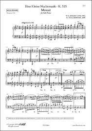 Wij en onze partners gebruiken cookies om uw ervaring te personaliseren, advertenties op basis van uw interesses te tonen en voor metingen en analyses. Partitions Mozart W A Petite Musique De Nuit Menuet Piano Solo Piano Seul