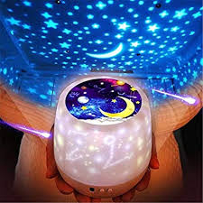 Night Lights For Kids Universe Star Projector Kids Night Light For Bedroom Multifunctional Night Light Star Projector Lamp Best Birthday Christmas Gifts 5 Sets Of Film Amazon Com