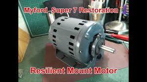 Myford Super 7 Restoration Motor Youtube