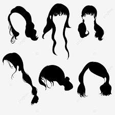 Different sections of the front hair are cut at different lengths to achieve an impression of the layers. Girls Hairstyle Combinations Combinations Of Various Types Of Medium And Long Hair Hairstyles For Girls Women S Various Medium And Long Hair Hairstyle Combinations Girls Various Long Hair Styles Hairstyle Combinations Png Transparent